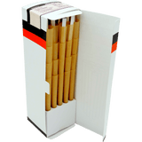 Box of 100 109mm King Cones, Dark Brown