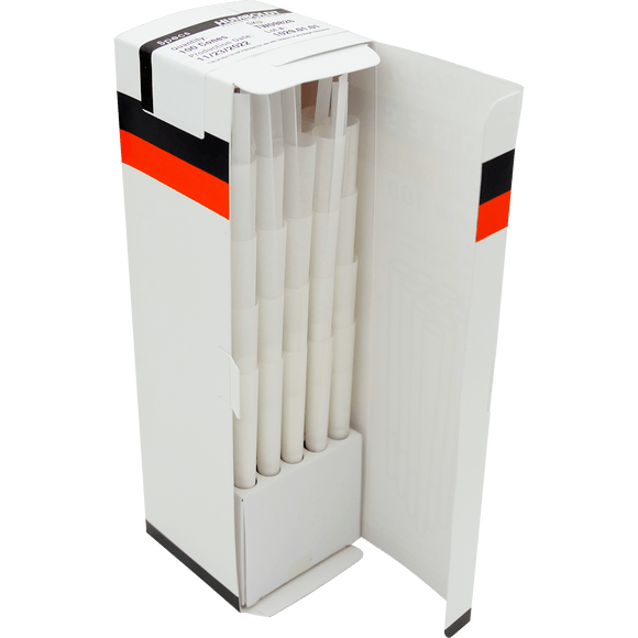 Box of 100 98mm Regular Cones, True White